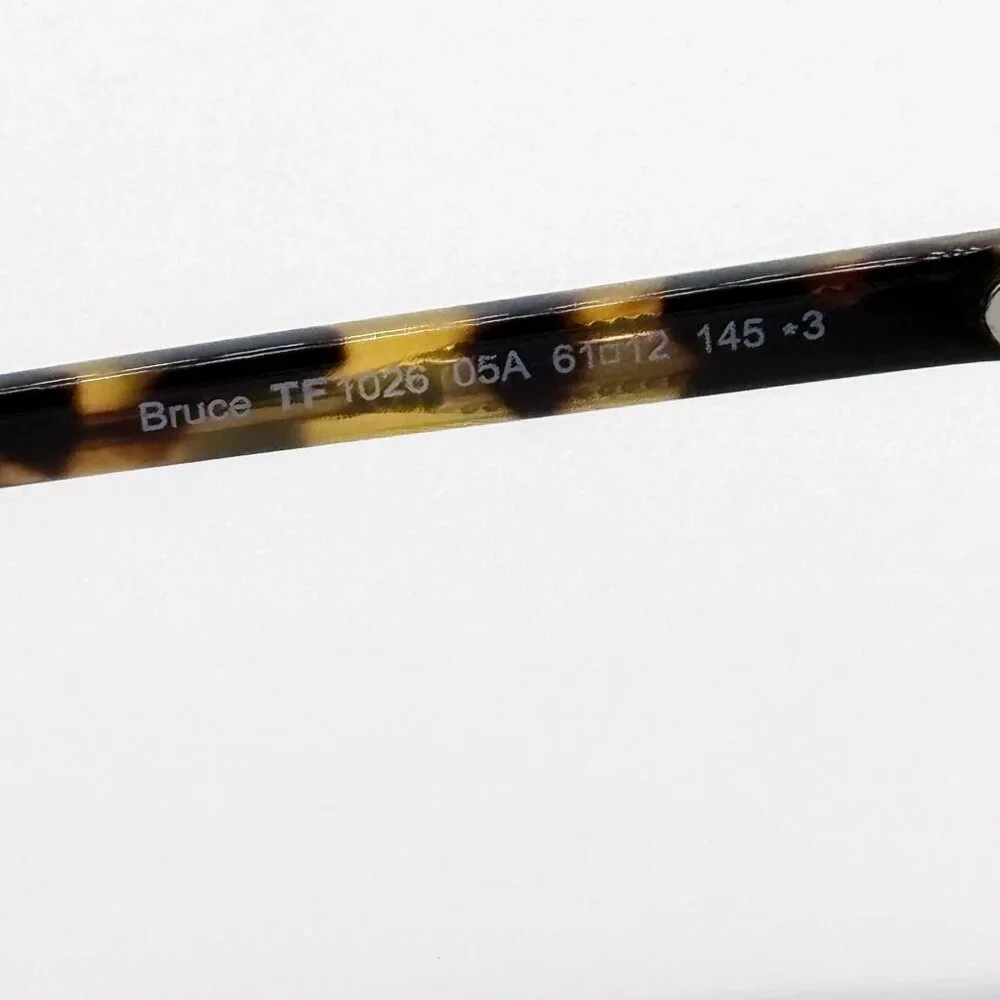 NEW TOM FORD SUNGLASSES BRUCE TF1026 05A HAVANA BLACK MEN EYEWEAR FT1026/S 05A